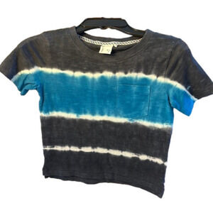 NWOT Sovereign Code boys size 4, blue tie dye shirt.